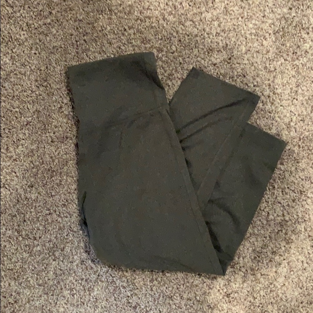 Champion grey workout cropped leggings